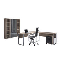 BÜRO - Anthrazit Hochglanz/Sonoma Eiche, MODERN, Holzwerkstoff - MID.YOU