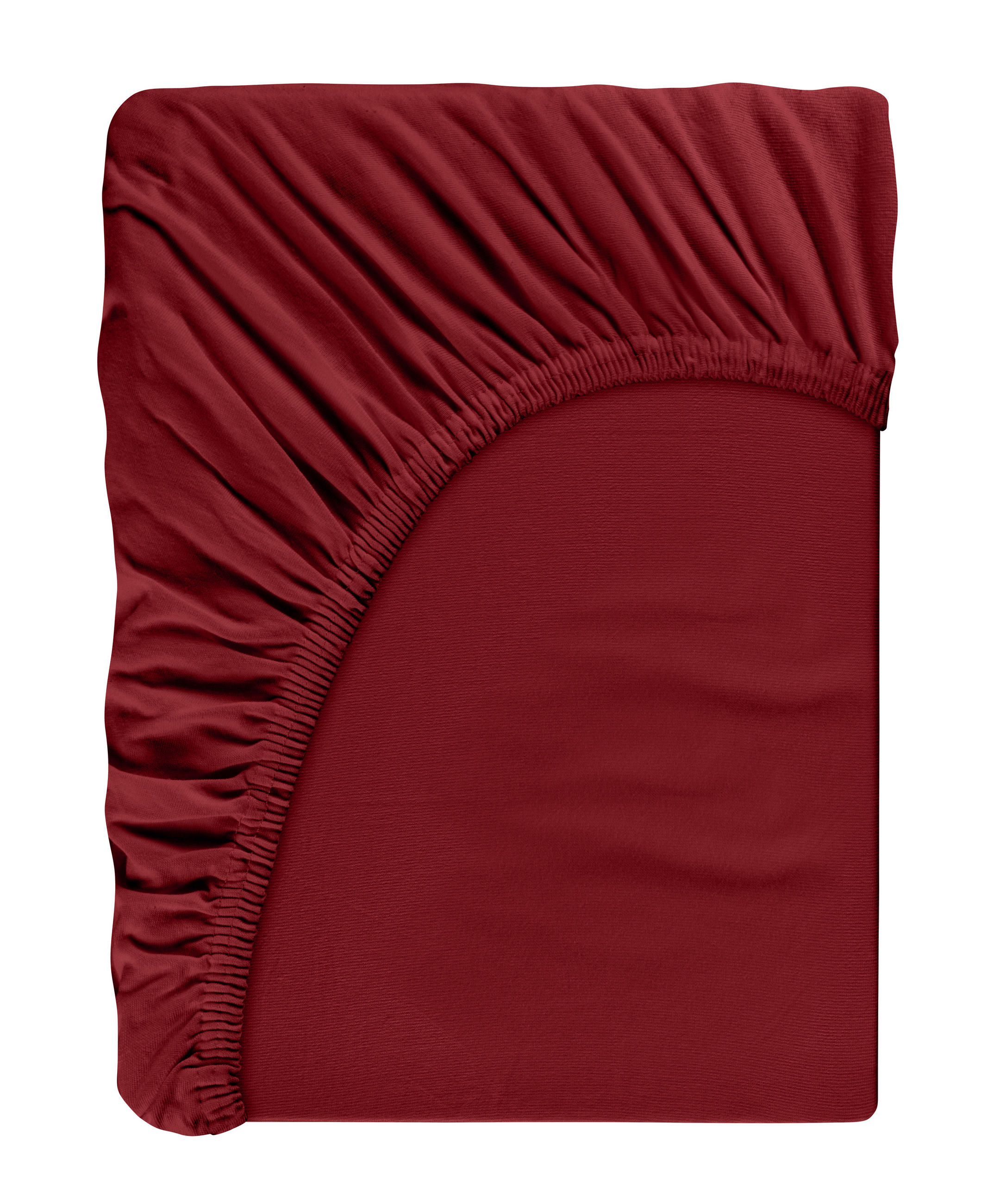 Esposa Spannbetttuch Bordeaux 140x200 cm
