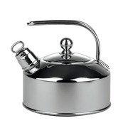 Flötenkessel - Edelstahlfarben, Basics, Metall (18cm) - Kelomat