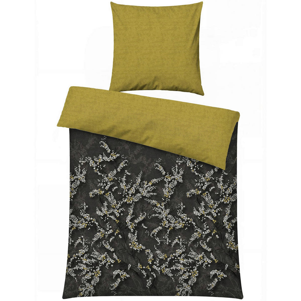 BETTWÄSCHE 135/200 cm  - Anthrazit/Multicolor, Basics, Textil (135/200cm)