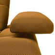 ECKSOFA in Struktur Senfgelb  233/313 cm  - Senfgelb/Schwarz, Design, Kunststoff/Textil (233/313cm) - Emilio Belluti