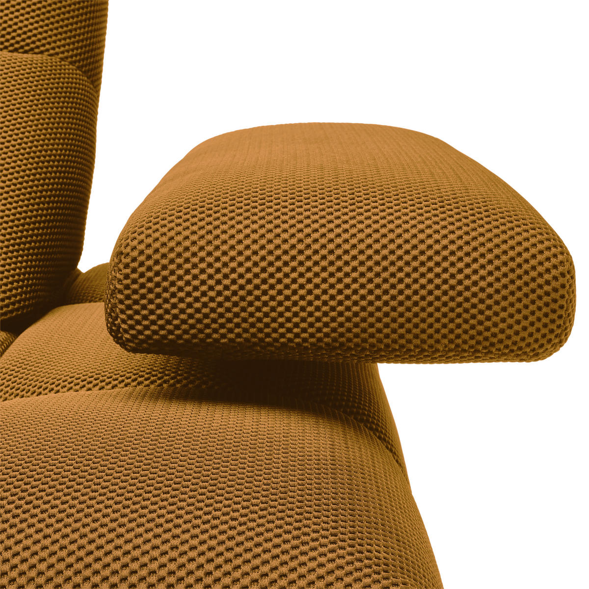 ECKSOFA in Struktur Senfgelb  233/313 cm  - Senfgelb/Schwarz, Design, Kunststoff/Textil (233/313cm) - Emilio Belluti
