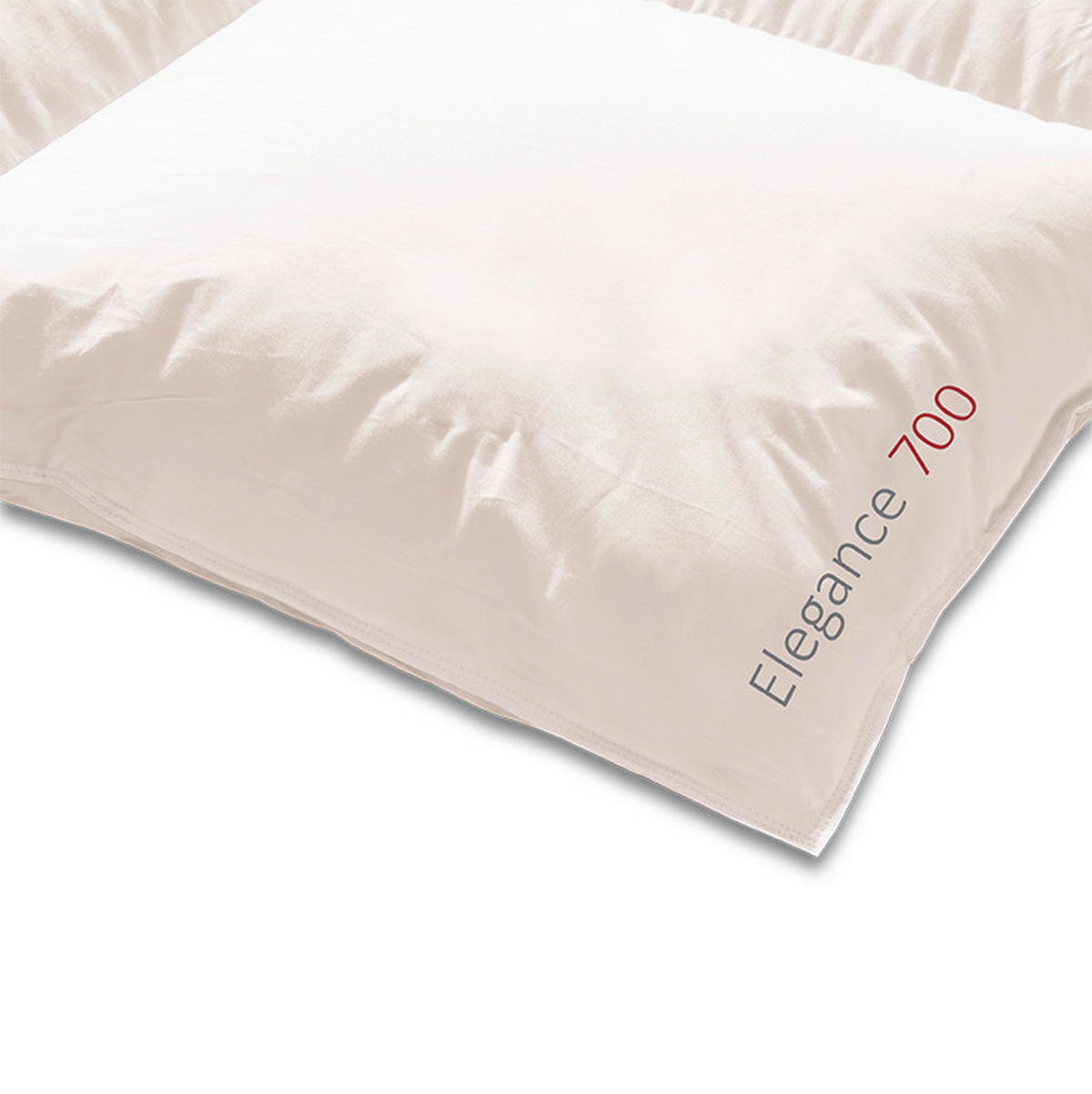 DAUNENDECKE  Elegance 700  155/220 cm   - Weiß, Basics, Textil (155/220cm) - Kauffmann