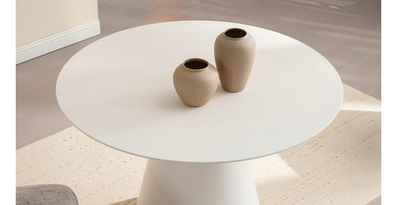 ESSTISCH 120/120/75 cm Nachbildung  Holzwerkstoff rund Beige  - Beige, Design, Holzwerkstoff (120/120/75cm) - Xora