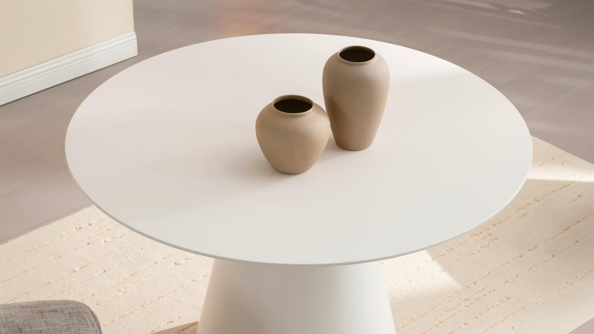 ESSTISCH in Holzwerkstoff 120/120/75 cm  - Beige, Design, Holzwerkstoff (120/120/75cm) - Xora