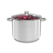 HRNEC - čiré/barvy nerez oceli, Basics, kov/sklo (28/20cm) - Homeware