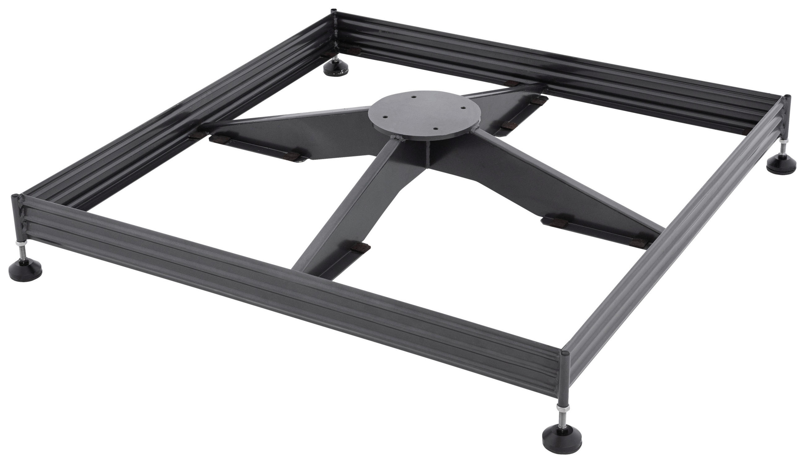 SONNENSCHIRMSTÄNDER Anthrazit  - Anthrazit, Basics, Metall (112/21/112cm) - KNIRPS