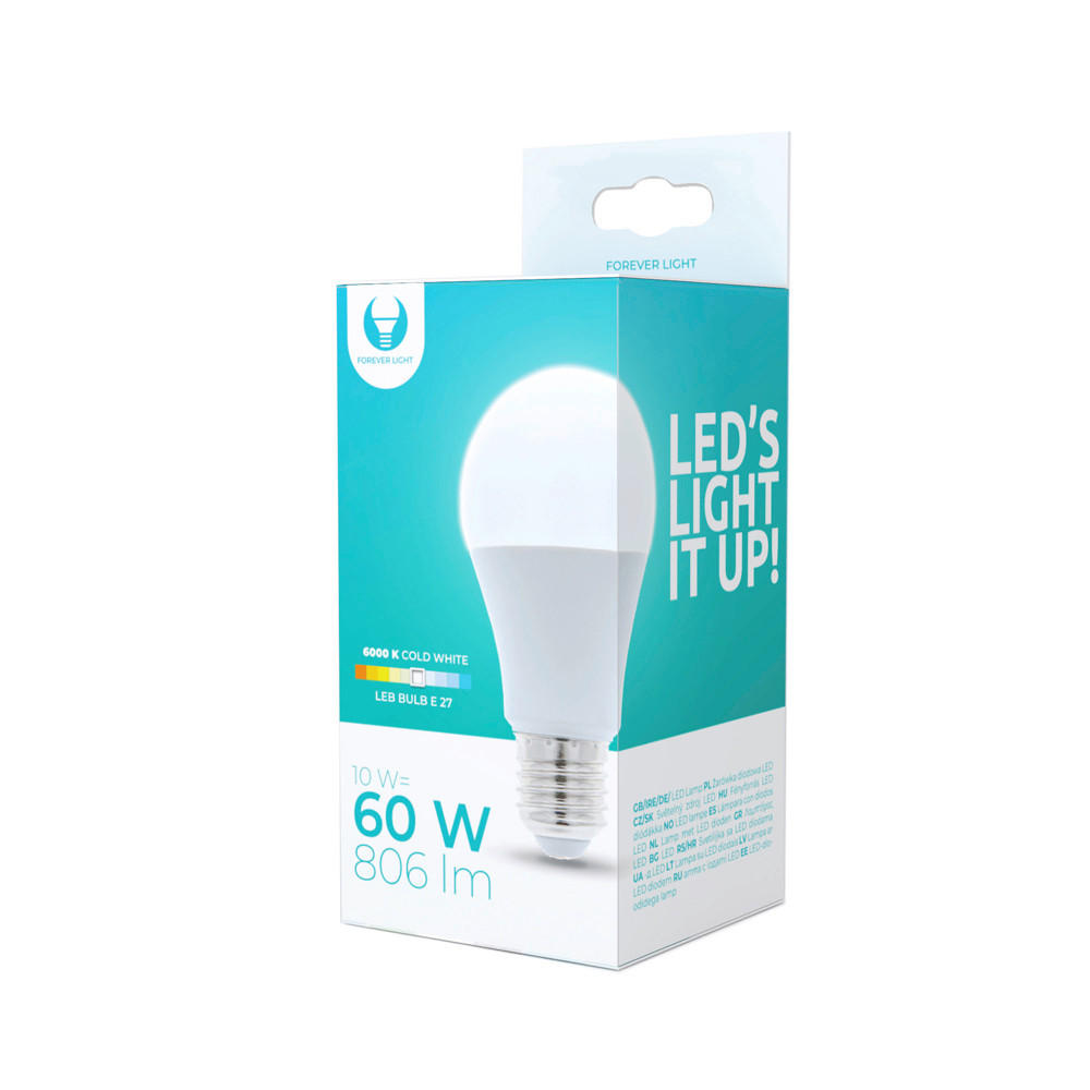 LED-SIJALKA   //// - bela, Basics, umetna masa/keramika (6/10,8cm)