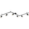 STRAHLER - Schwarz, Design, Metall (180/10/18,5cm) - Globo