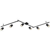 STRAHLER 180/10/18,5 cm   - Schwarz, Design, Metall (180/10/18,5cm) - Globo