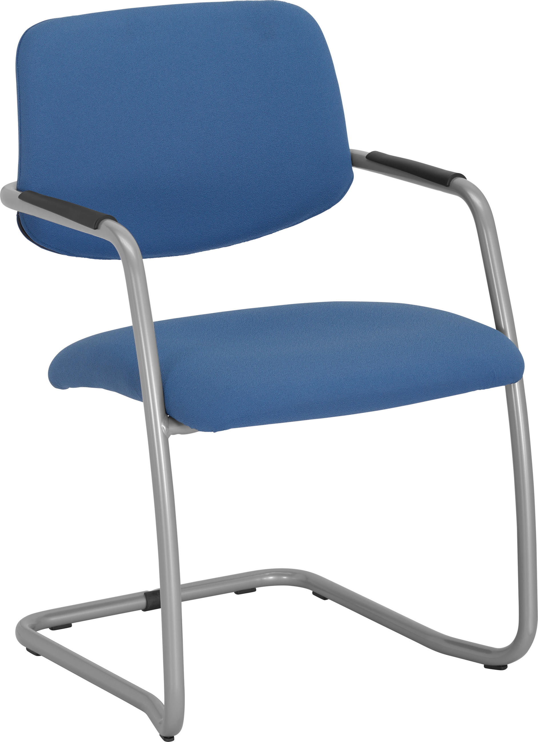 ARMLEHNSTUHL  in  - Blau/Schwarz, Basics, Kunststoff/Textil (56/85/61cm)