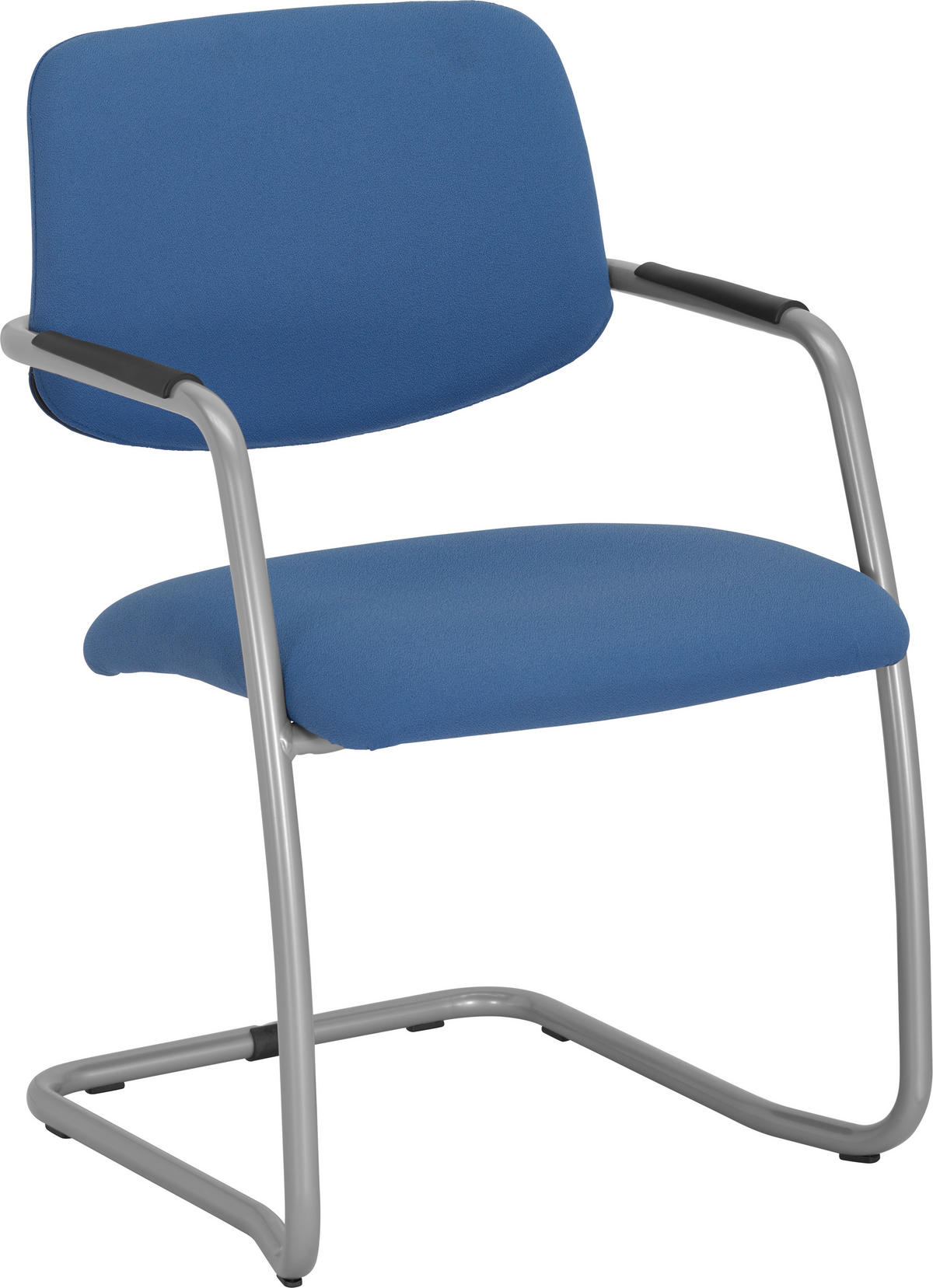 ARMLEHNSTUHL  in  - Blau/Schwarz, Basics, Kunststoff/Textil (56/85/61cm)