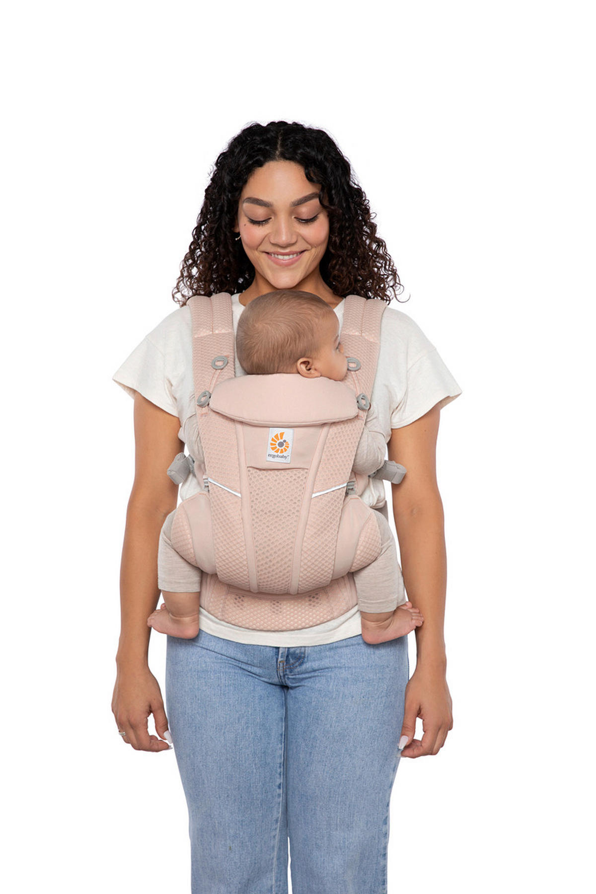 KENGUR NOSILJKA  Omni Breeze  - svetloružičasta, Osnovno, tekstil (0,7kg) - Ergo Baby