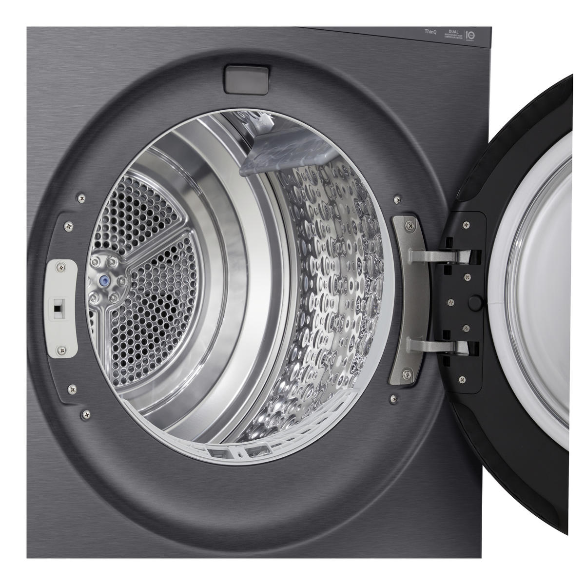 WÄRMEPUMPENTROCKNER RT90X7B  - Schwarz, Basics, Metall (60/85/66cm) - LG