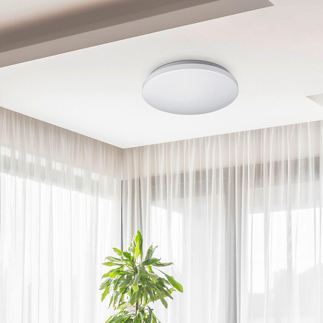 LED SVJETILJKA STROPNA Rob - bijela, Basics, metal/plastika (38/6,3cm)
