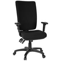 DREHSTUHL  in Flachgewebe Schwarz  - Schwarz, Basics, Kunststoff/Textil (56/130/45cm) - MID.YOU