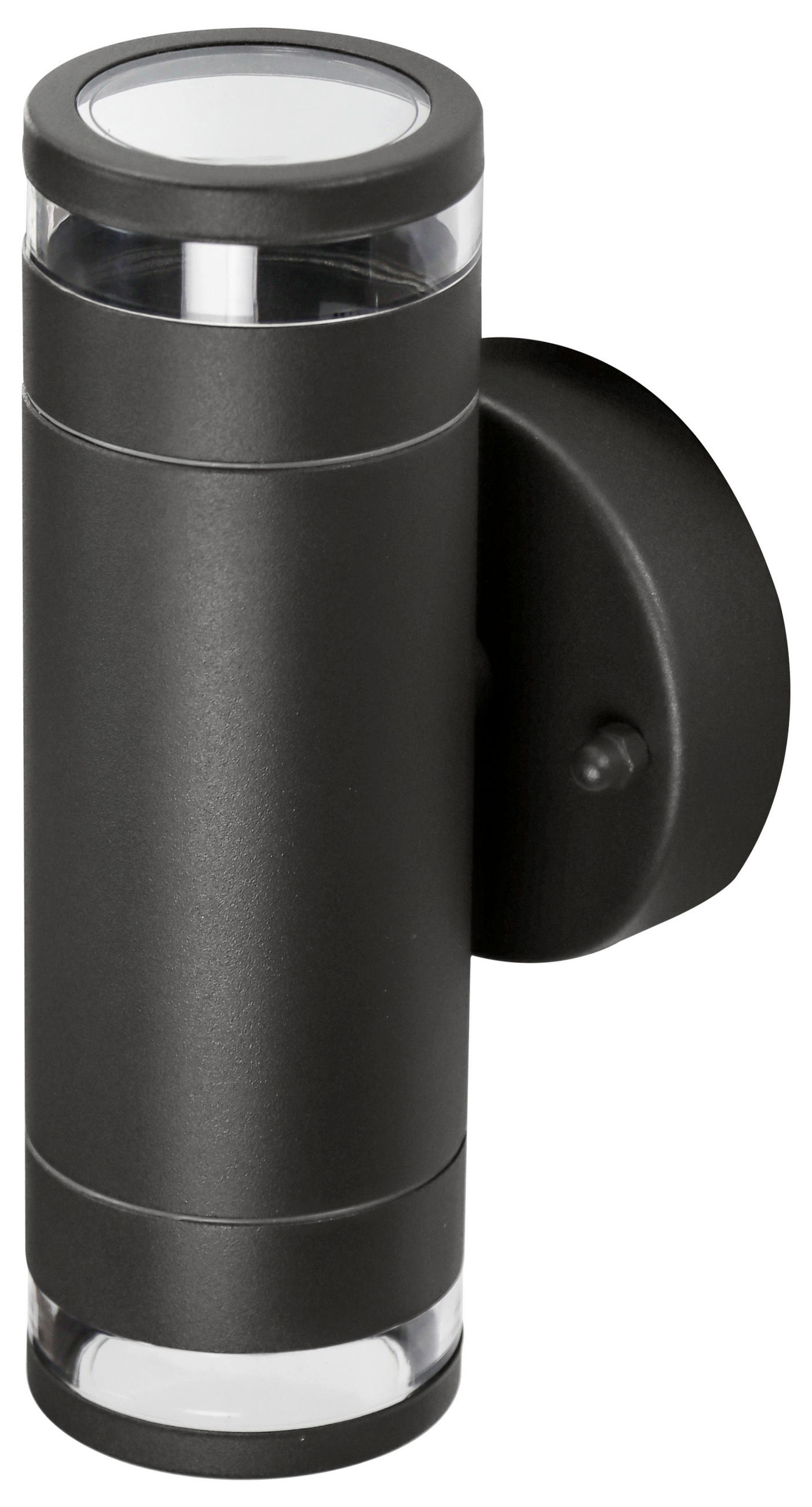 AUßENWANDLEUCHTE Musica 9.2/8.5/18.5 cm   - Anthrazit, Design, Metall (9.2/8.5/18.5cm)