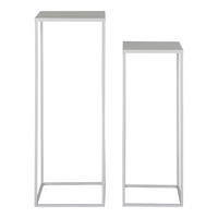 BLOMBORD SET i metall    - ljusgrå, Design, metall