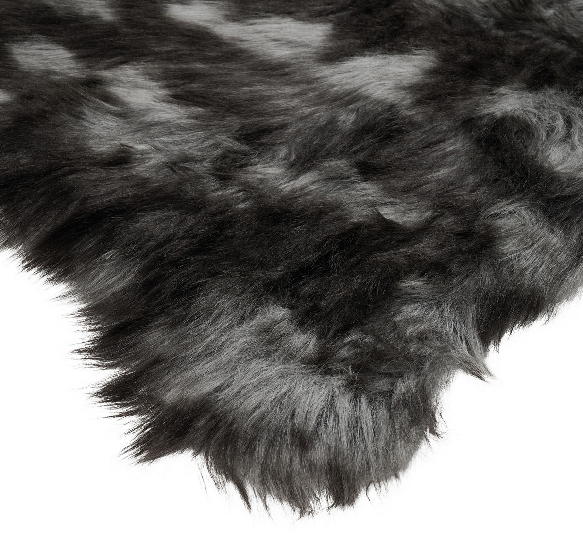 KUNSTFELL 60/90 cm  - Dunkelbraun, Basics, Textil (60/90cm) - Novel