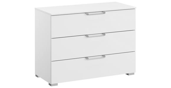 KOMMODE in 80/61/42 cm - Silberfarben/Alufarben, Design, Holzwerkstoff/Kunststoff (80/61/42cm) - Novel