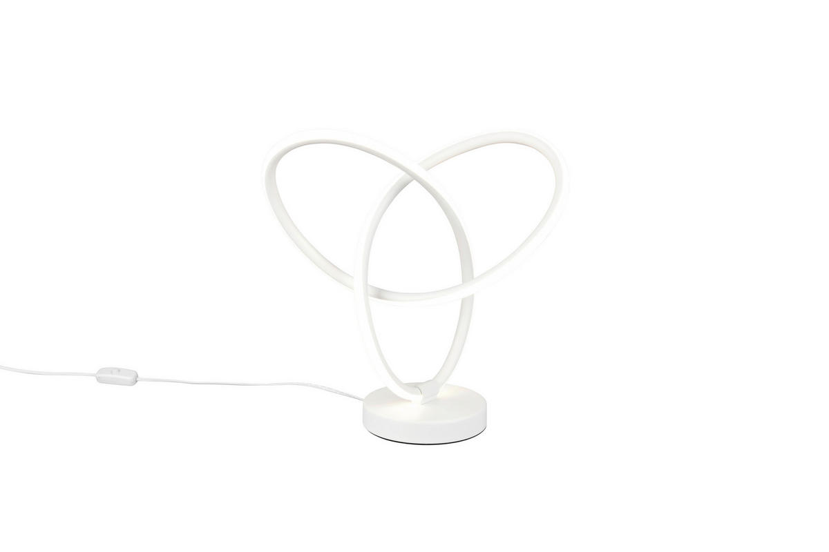 VEIOZĂ CU LED - alb, Design, metal (28/28/12cm)