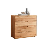 KOMMODE , 100/91/40 cm, 4 Schublade(n)  - Wildeiche, Design, Holz (100/91/40cm) - Livetastic