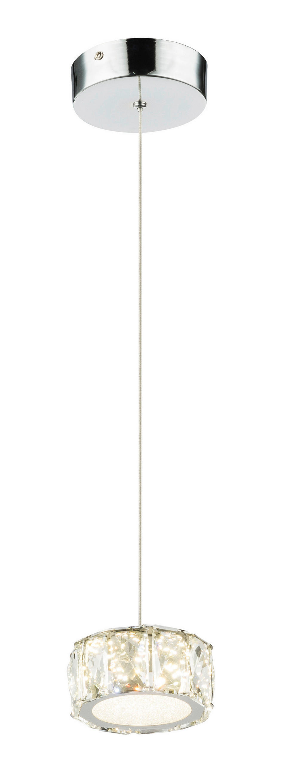 VISEČA LED-SVETILKA   /620 lm/4000 K/230 V/ - Romantika, kovina/umetna masa (12/120cm)