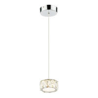VISEČA LED-SVETILKA   /620 lm/4000 K/230 V/ - Romantika, kovina/umetna masa (12/120cm)