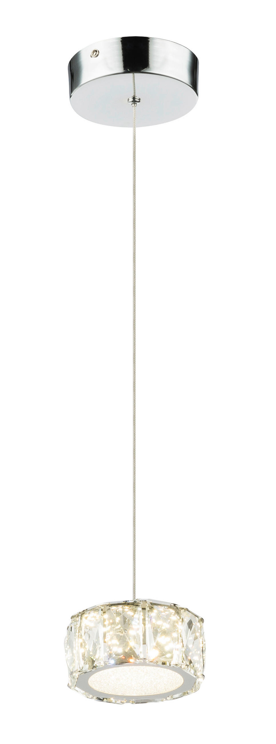 VISEČA LED-SVETILKA   /620 lm/4000 K/230 V/ - Romantika, kovina/umetna masa (12/120cm)