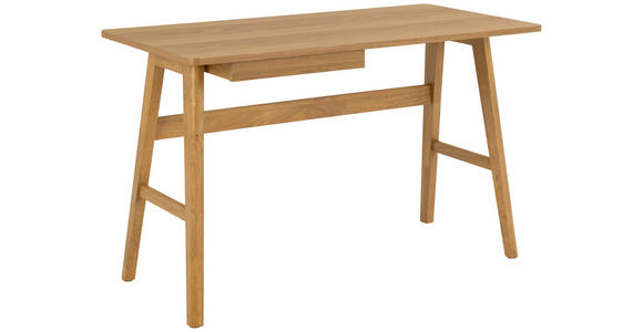 SCHREIBTISCH 120/60/75 cm  in Eichefarben  - Eichefarben, Design, Holzwerkstoff (120/60/75cm) - Carryhome