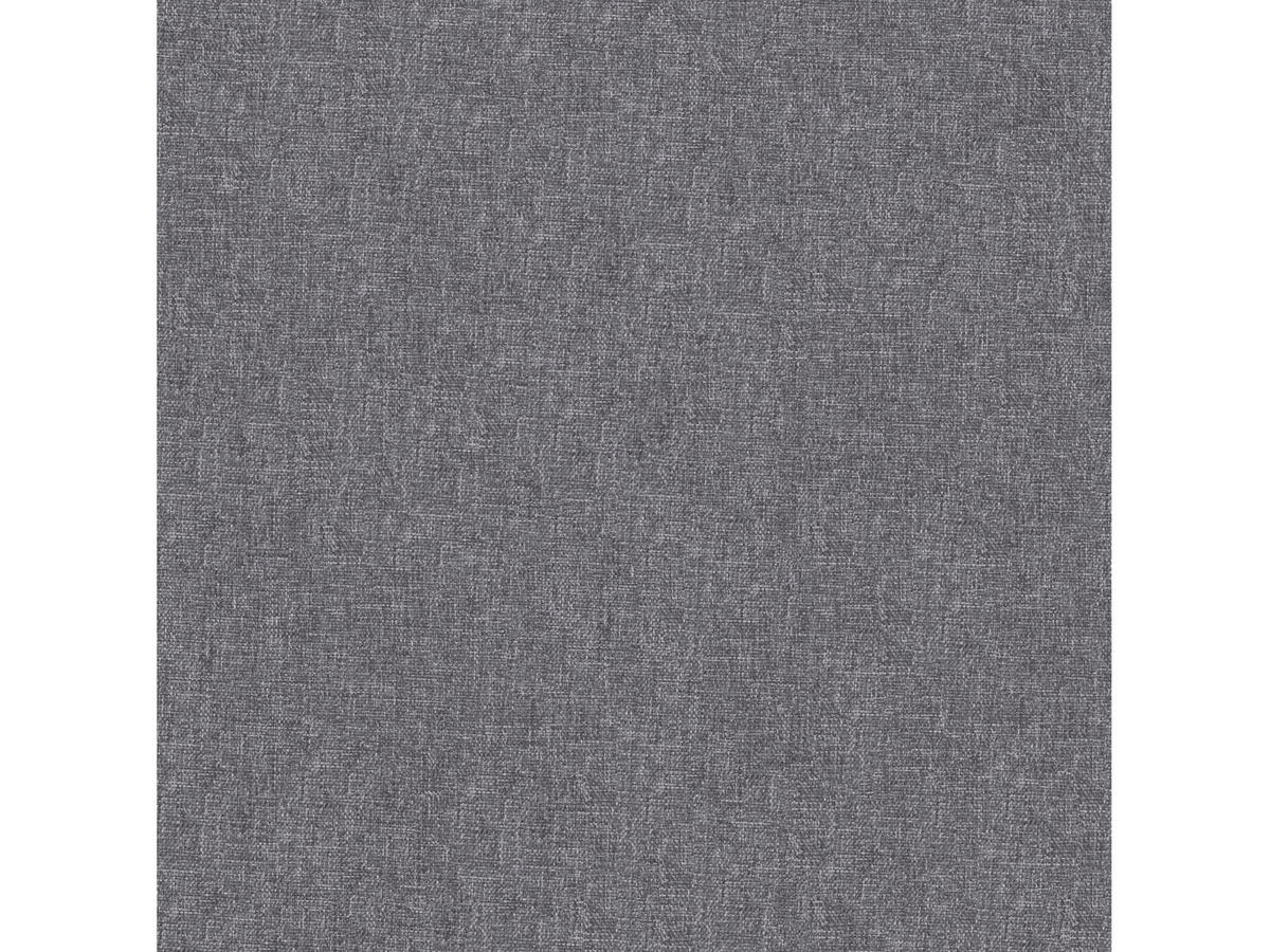 HOCKER in Textil Grau  - Schwarz/Grau, Basics, Kunststoff/Textil (130/43/69cm) - Livetastic