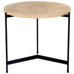 COUCHTISCH in Holz, Metall, Holzwerkstoff  - Eichefarben/Schwarz, MODERN, Holz/Holzwerkstoff (50/50/46,5cm) - Waldwelt
