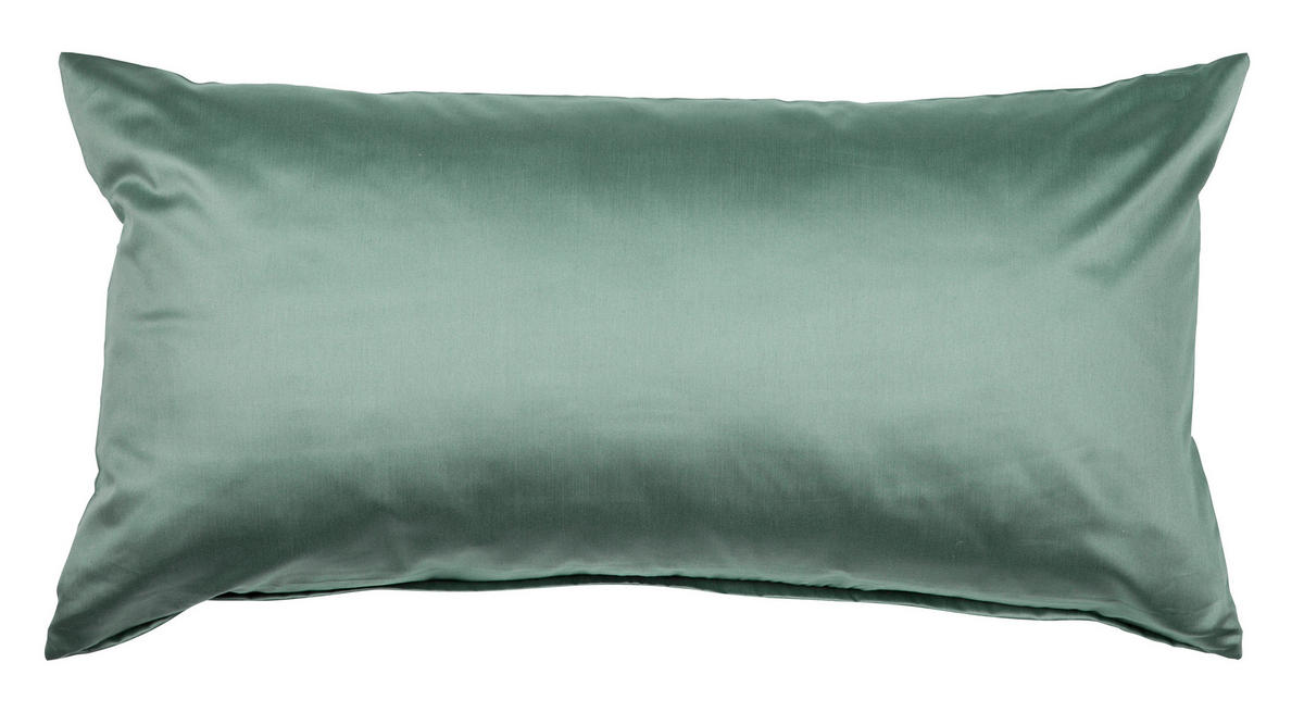 KOPFKISSENBEZUG Giacomo 40/80 cm  - Salbeigrün, Basics, Textil (40/80cm) - Janine