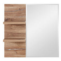 WANDSPIEGEL 82/80/17 cm  - Eichefarben, Modern, Glas/Holzwerkstoff (82/80/17cm) - MID.YOU