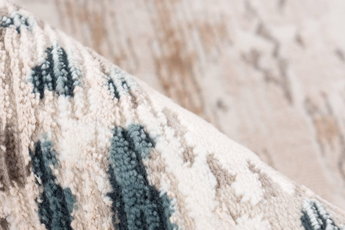 VINTAGE-TEPPICH 160/230 cm Akropolis Blau, Grau  - Blau/Grau, Design, Textil (160/230cm) - Kayoom