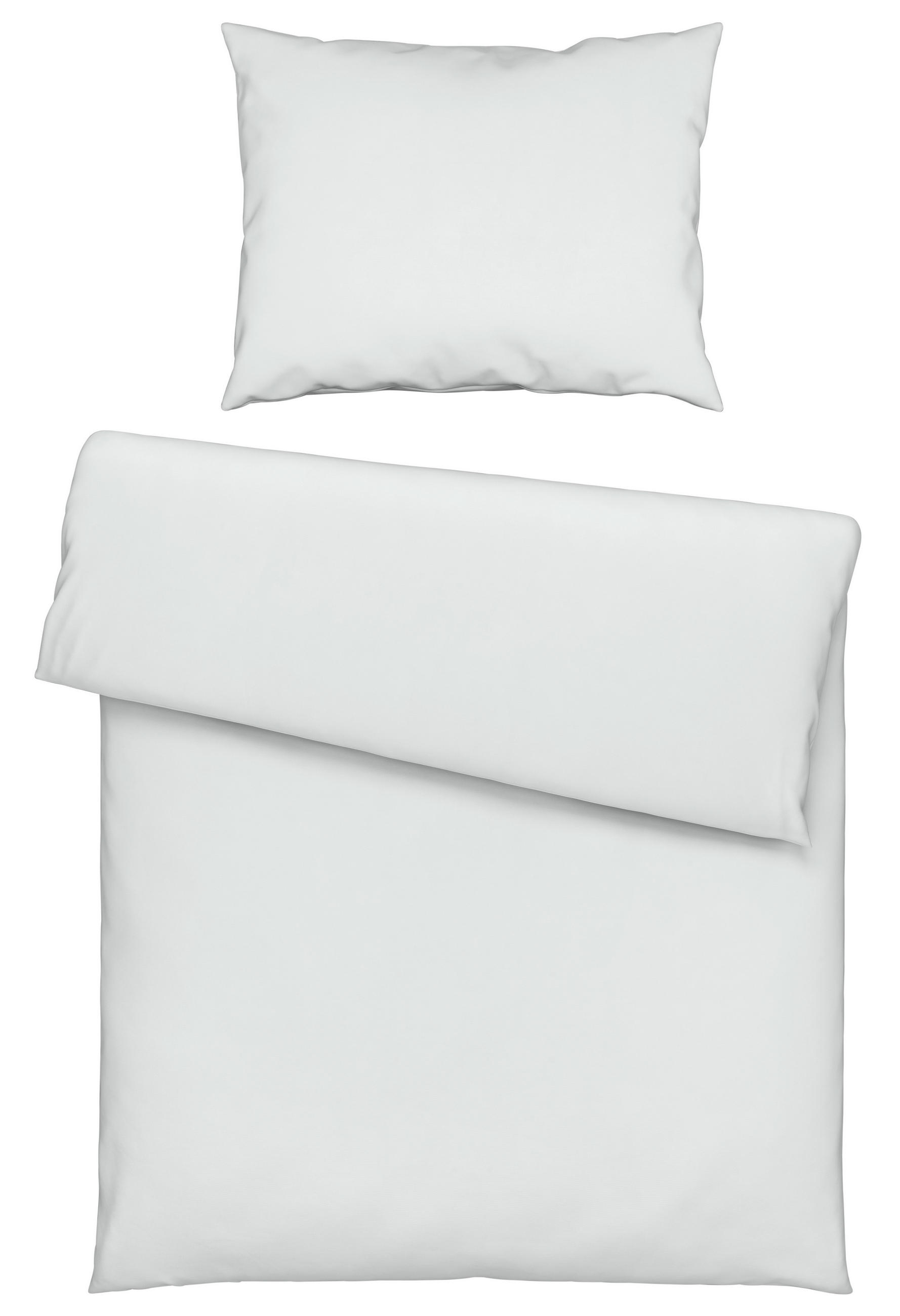 BETTWÄSCHE TANJA Satin 140/200 cm  - Weiß, Basics, Textil (140/200cm) - Novel
