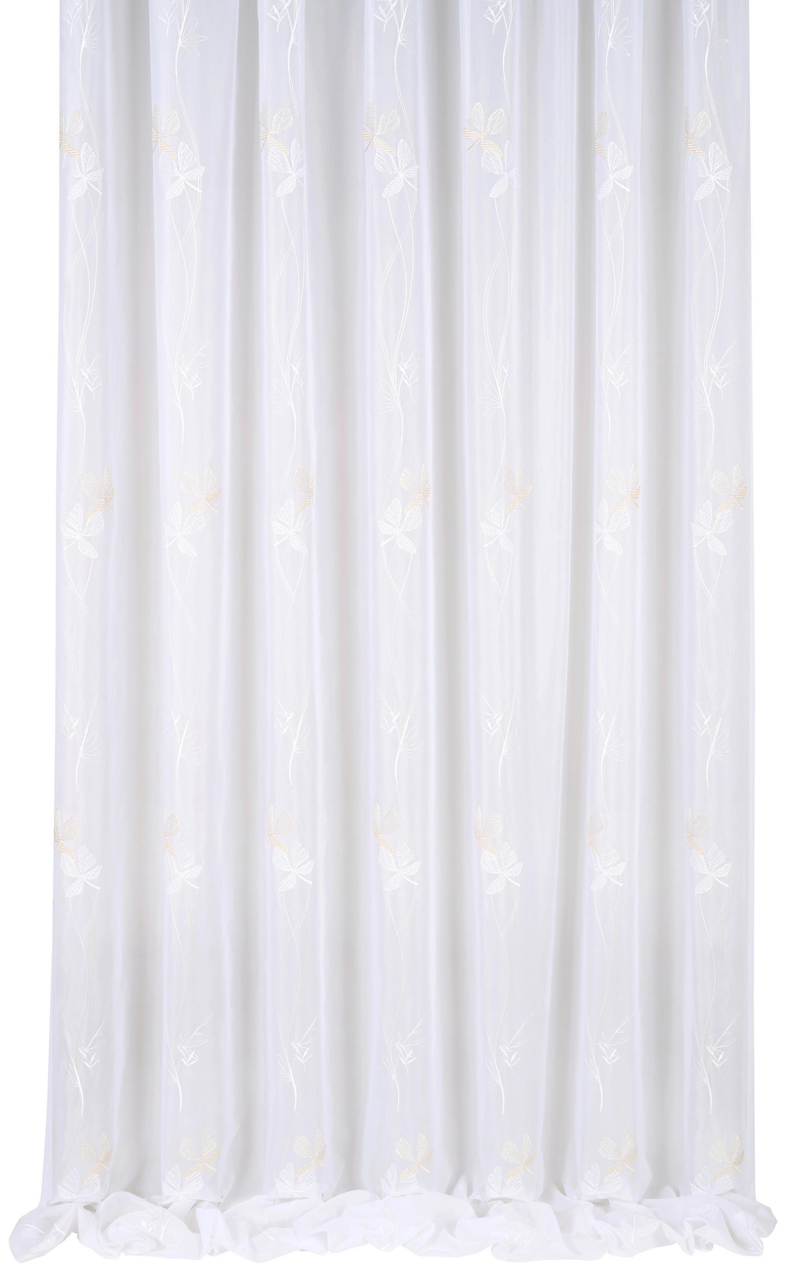 ZÁCLONA, poloprůhledné, 280 cm - bílá, Konvenční, plast (280cm) - Esposa