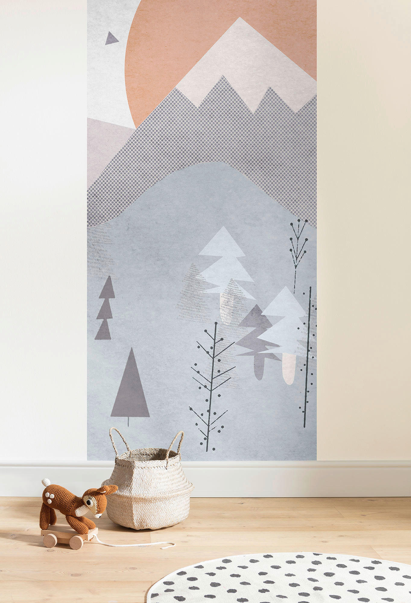VLIESTAPETE - Multicolor, Basics (100/250cm) - Xora