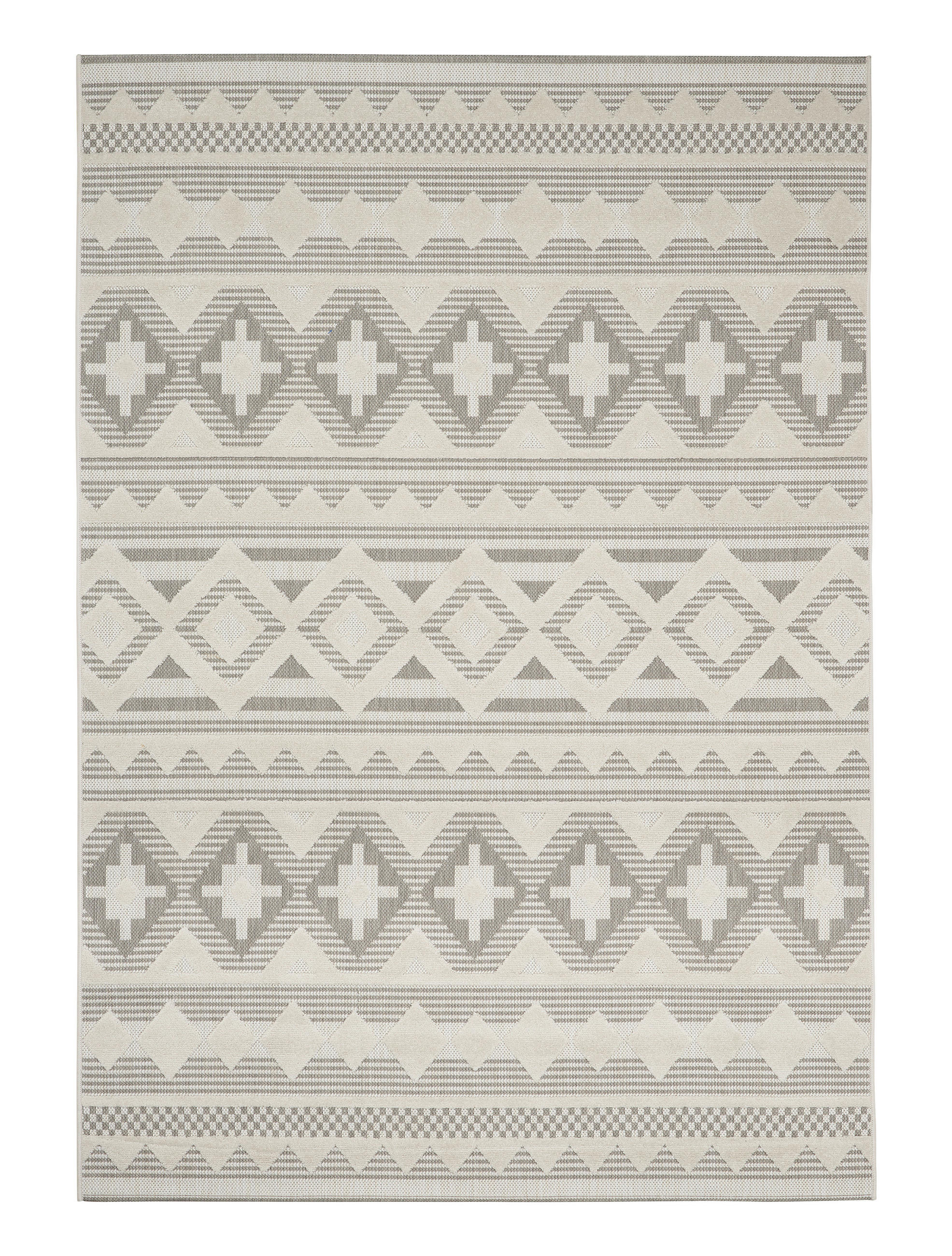 Flachwebteppich Creme Shaun 80x150 cm