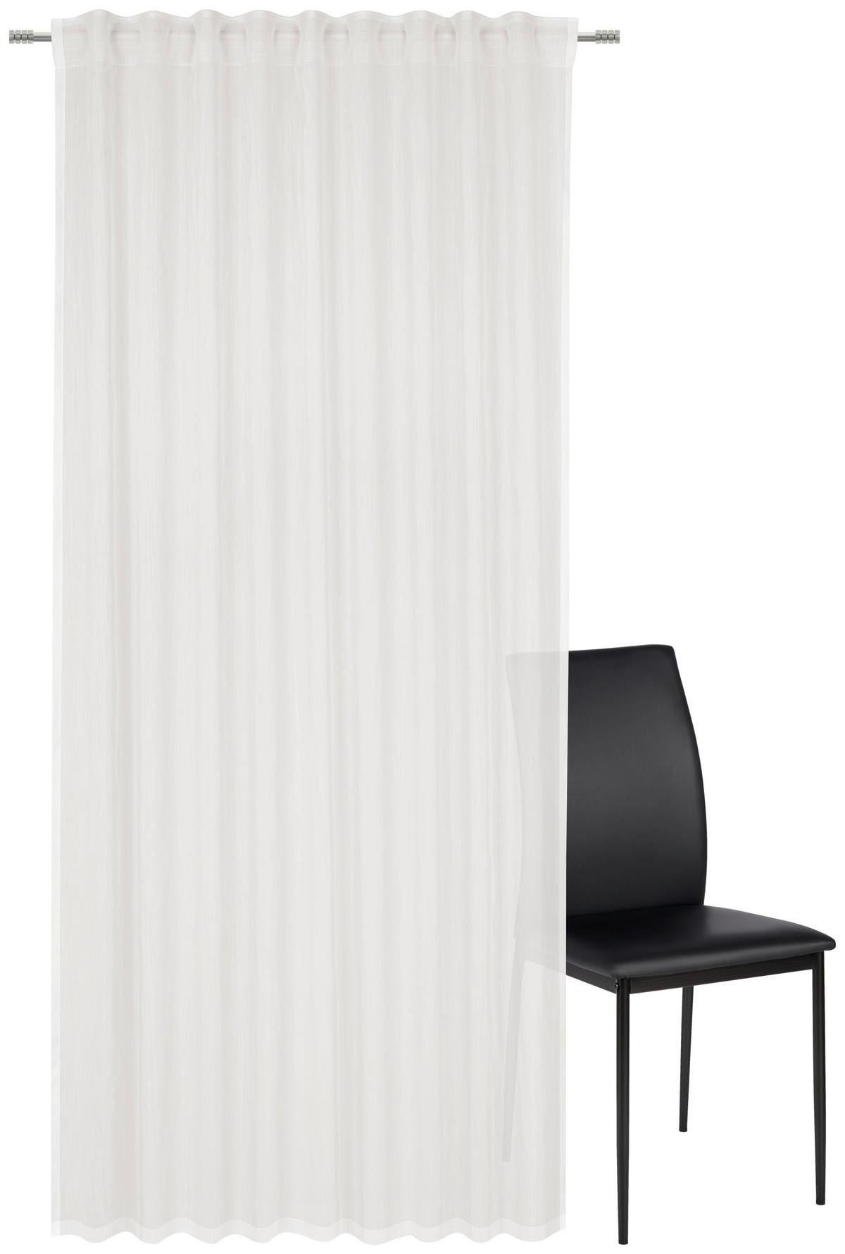 KOMBINIRANA ZAVESA  prosojno   140/245 cm  - krem barve, Basics, tekstil (140/245cm) - Esposa