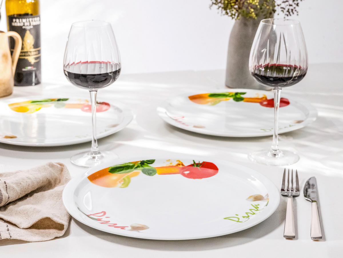 PIZZATELLER Milano Pizza  30 cm   - Multicolor, Basics, Keramik (30cm) - Creatable
