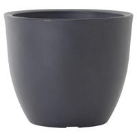 PFLANZENTOPF   - Anthrazit, Basics, Kunststoff (60/46cm) - Siena Garden