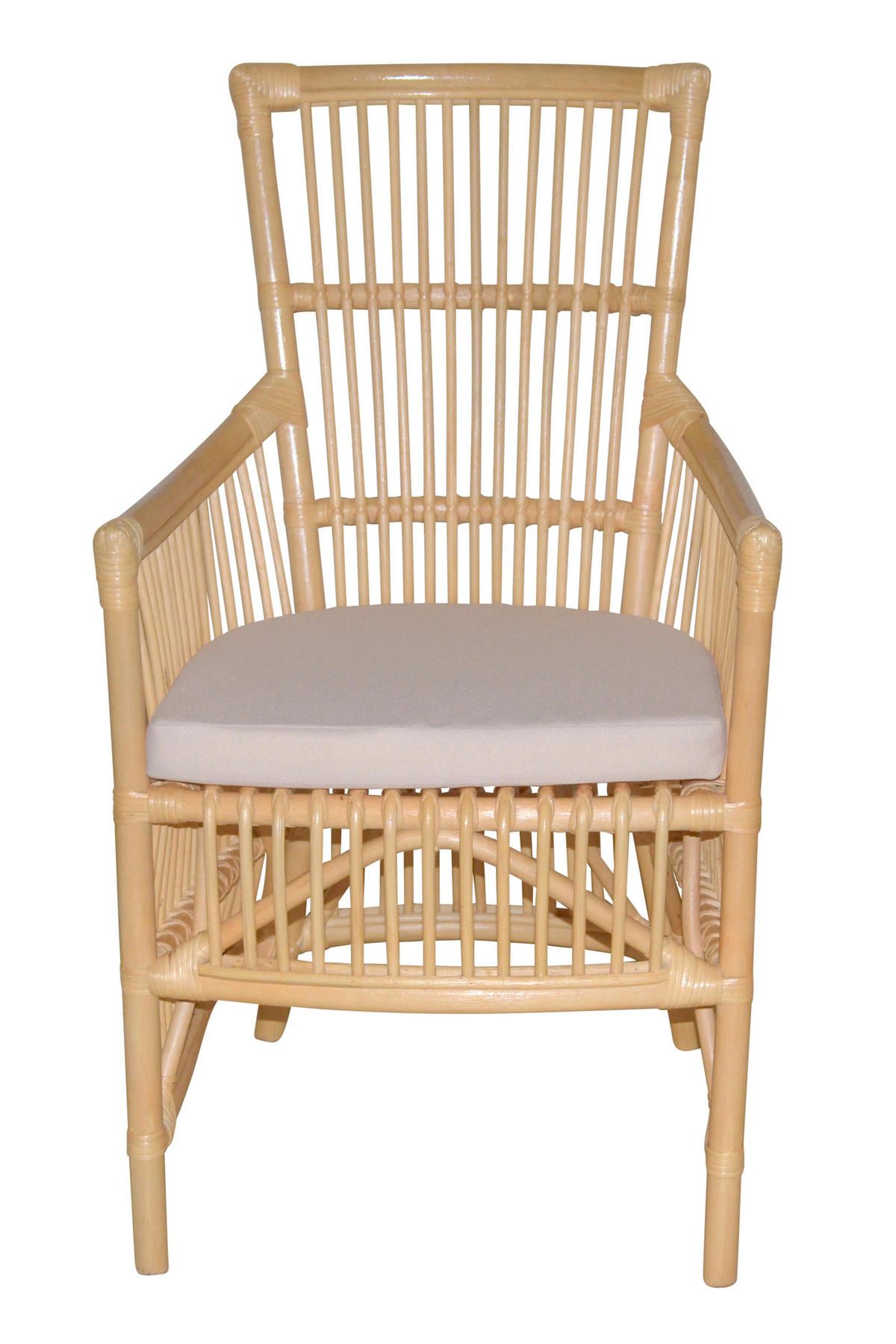 SESSEL Webstoff, Flachgewebe Naturfarben    - Naturfarben, Natur, Holz/Textil (62/55/96cm) - MID.YOU