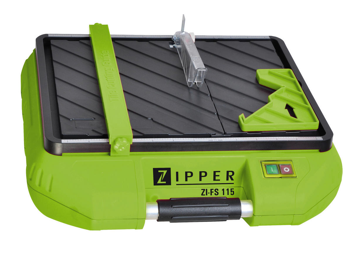 ELEKTRISCHER FLIESENSCHNEIDER  - Grün, Basics, Metall - Zipper