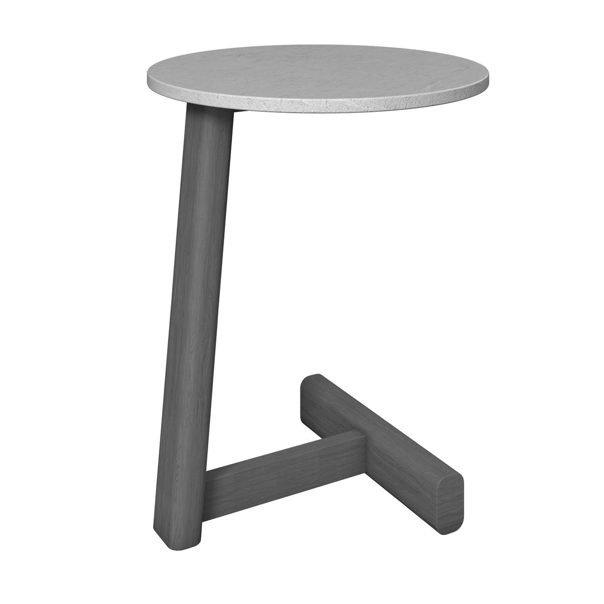 GARTENBEISTELLTISCH 30/30/50 cm Holz, Kunststoff  - Graphitfarben/Grau, ROMANTIK / LANDHAUS, Holz/Kunststoff (30/30/50cm) - Dieter Knoll