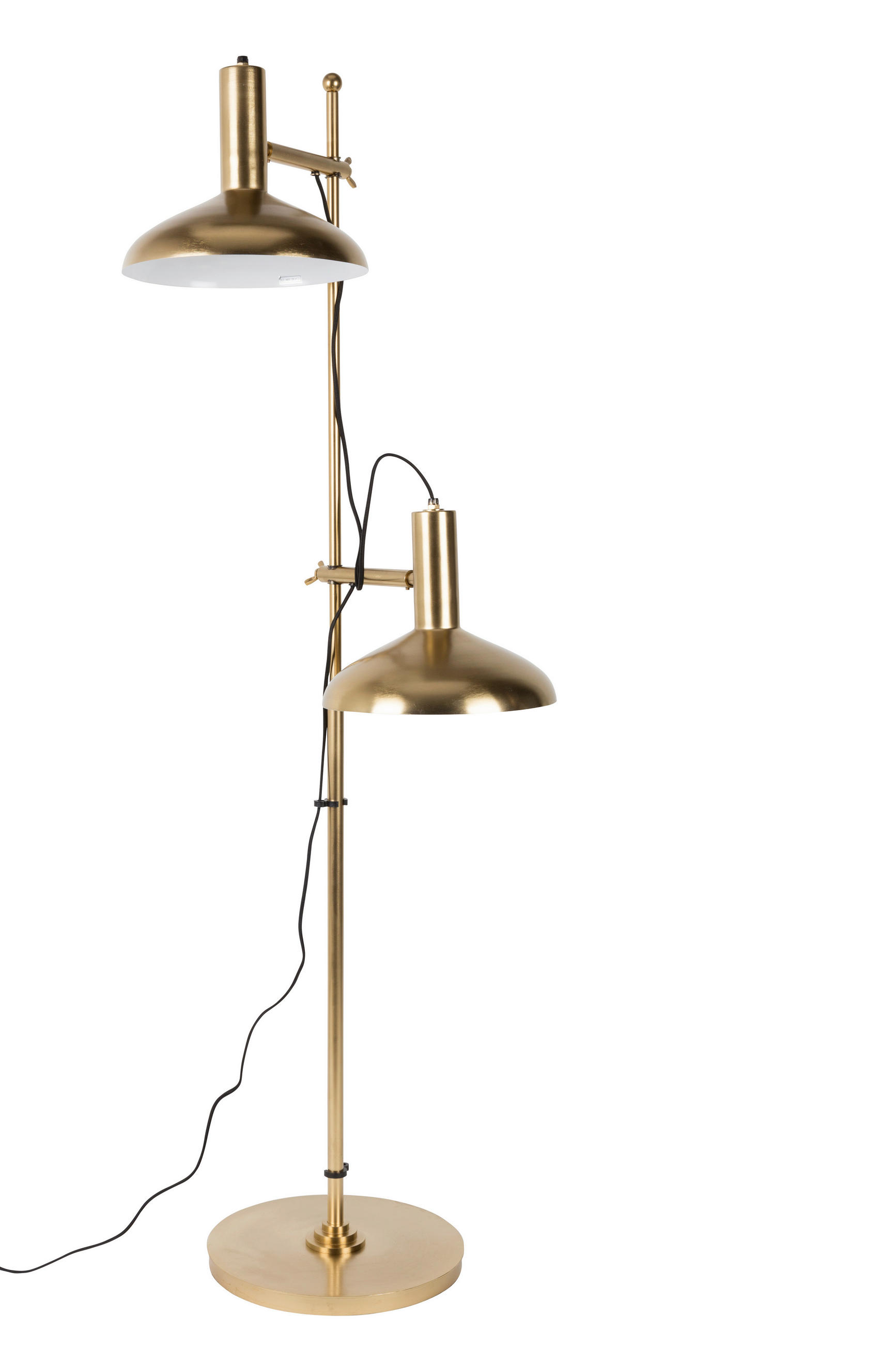 STEHLEUCHTE 69/160 cm    - Messingfarben, Trend, Metall (69/160cm) - Zuiver