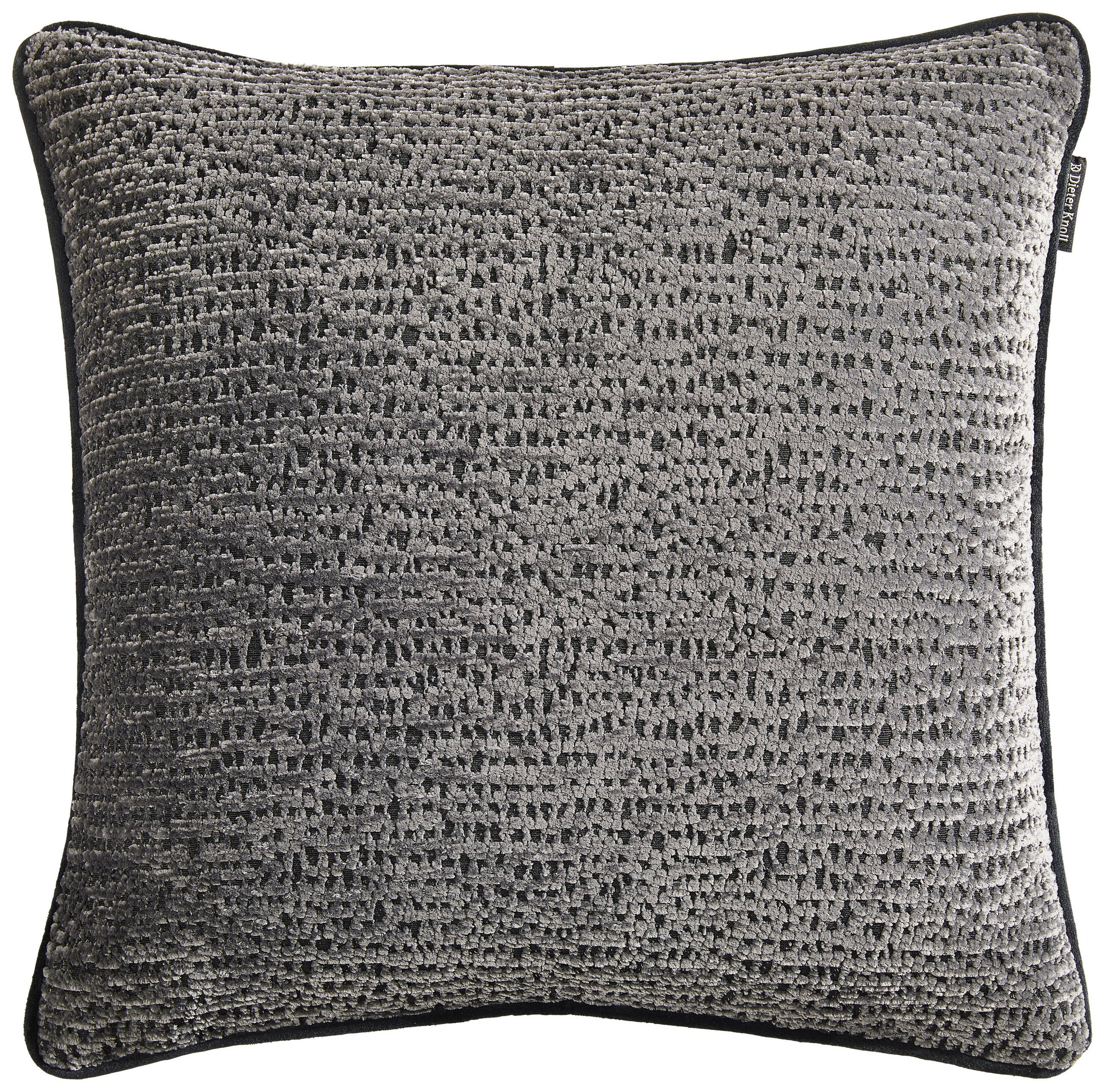 KISSENHÜLLE 45/45 cm  - Anthrazit, Textil (45/45cm) - Dieter Knoll