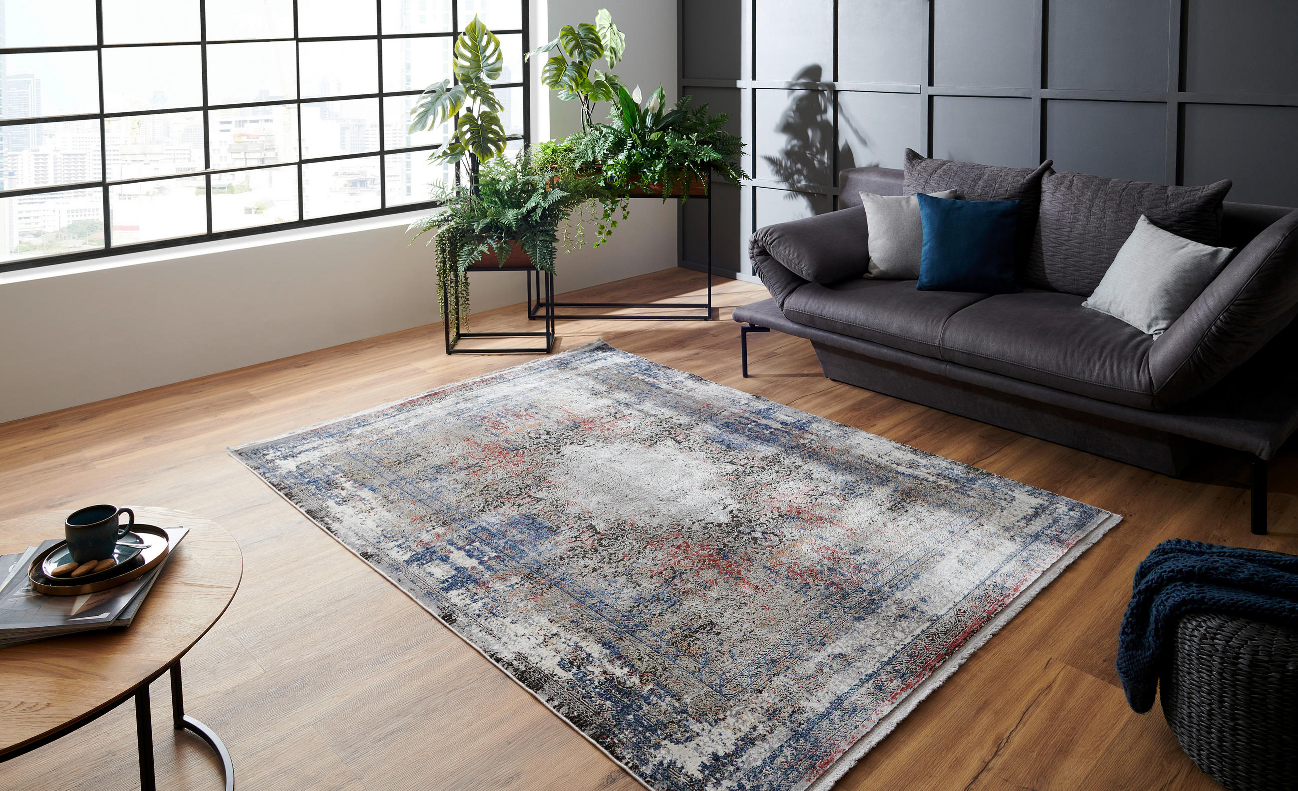 VINTAGE-TEPPICH 160/230 cm Maghalie Multicolor  - Multicolor, LIFESTYLE, Naturmaterialien/Textil (160/230cm) - Dieter Knoll