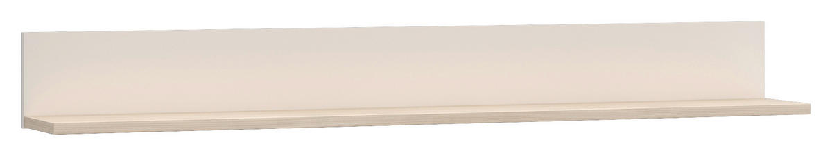 WANDBOARD  160/18,1/21,9 cm  - Sandfarben/Eichefarben, Natur, Holzwerkstoff (160/18,1/21,9cm) - Ti'me