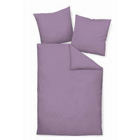 BETTWÄSCHE Seersucker 155/200 cm  - Lila/Flieder, Basics, Textil (155/200cm) - Janine